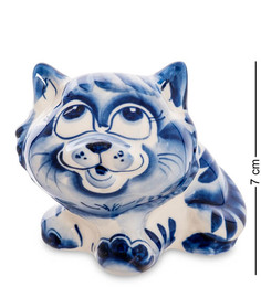 Фигурка Кот Вася (Гжельский фарфор) ГЛ-564 113-706767 Art East