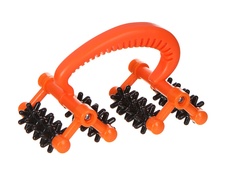 Массажер для тела Onlitop Дуга с шипами оранжевый/черный