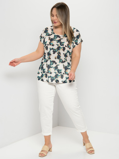 Футболка женская SAMOON by GERRY WEBER 860024-21202-9702 белая 42