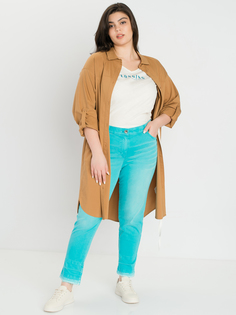 Джинсы женские SAMOON by GERRY WEBER 820040-21457-8560 голубые 52 EU