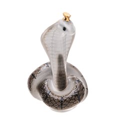 Статуэтка, Raritetus, "Кобра", фарфор, роспись, золочение, ЛОЗ, СССР, 1984-1991 гг. Однажды