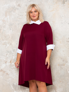 Платье женское Sparada Монро бордовое 52-54 RU