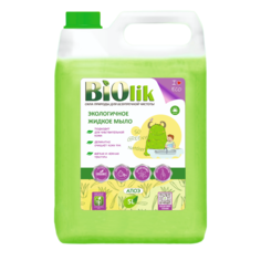 Жидкое мыло алое Biolik 5л