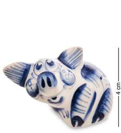 Фигурка Поросенок (Гжельский фарфор) ГЛ-714 113-709090 Арт ист