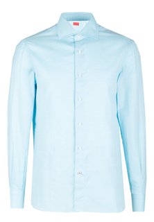 Рубашка мужская ISAIA 92462 голубая 43