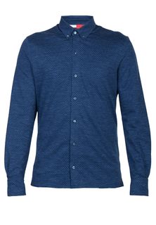 Рубашка мужская ISAIA 98686 синяя M