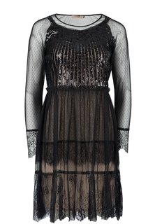 Платье женское TWINSET 118420 черное 38 IT