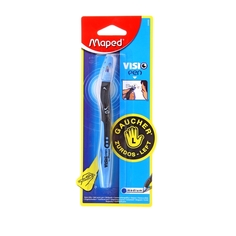 Ручка шариковая Maped для левшей Visio, стержень синий, блистер