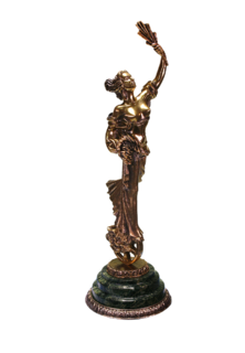 Бронзовая статуэтка "Фортуна" ООО ПСП
