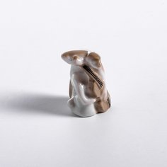 Статуэтка "Мартышка" из группы "Малый квартет", фарфор, СССР, 1950-1970 Однажды