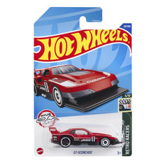 Машинка Hot Wheels коллекционная GT-SCORCHER красный/черный HCT86