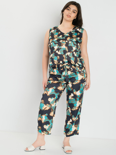 Брюки женские SAMOON by GERRY WEBER 820022-21204-8572 синие 46
