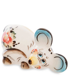 Фигурка Мышь цв. (Гжельский фарфор) ГЛ-557 113-706760 Art East