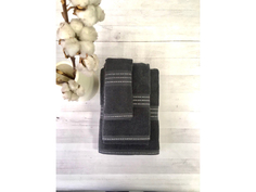 Полотенце махровое Лондон 07-153 графит 30*60 Clever