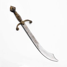 Статуэтка, Raritetus, в виде сабли украшенной изображением дракона, Азия, 1990-2015 гг. Однажды