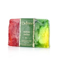 Туалетное мыло Delicare с глицерином в ассортименте 80г