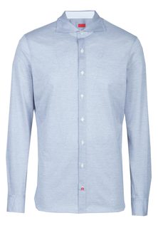 Рубашка мужская ISAIA 100671 серая 41
