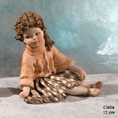 Фарфоровая статуэтка Clelia, h=12 см No Brand