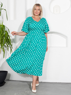 Платье женское Sparada Лара зеленое 48-50 RU