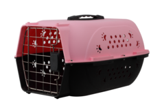 Авиа переноска для домашних животных Чистый котик 48х32х26 см, розовый