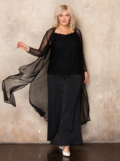 Кардиган женский Sparada Сетка2 черный 60-62 RU