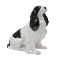 Статуэтка, Raritetus, "Спаниель", фарфор, роспись, ЛФЗ, СССР, 1970-1990 гг. Однажды