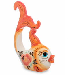 Фигурка Золотая рыбка цв. (Гжельский фарфор) ГЛ-616 113-707112 Art East