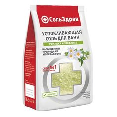 Успокаивающая Соль Для ванн Артколор Сольздрав Ромашка И Эвкалипт 800 г