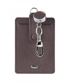 Бейдж Petek 1855 602.174.02 коричневый сафьян