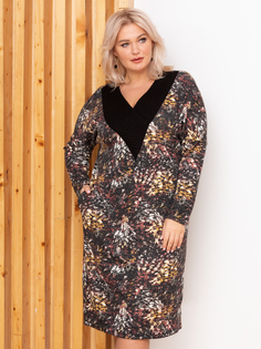 Платье женское Sparada Шейла серое 52-54 RU