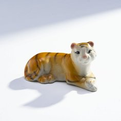 Статуэтка, Raritetus,"Тигр", фарфор, аэрография, роспись, Китай, 1980-1990 гг Однажды