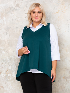 Жилет женский Sparada Челси зеленый 54-56 RU