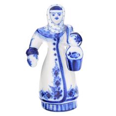 Статуэтка «По воду». Гжель Russia The Great