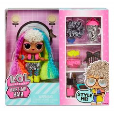 Кукла L.O.L. Surprise LOL HAIR VALLEY B.B. c настоящими волосами
