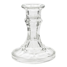 Подсвечник прозрачный стеклянный No Brand