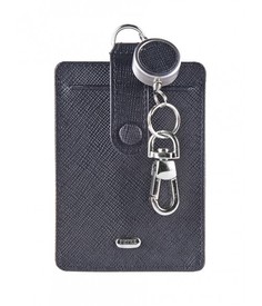 Бейдж Petek 1855 602.174.01 черный, сафьян