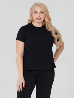 Футболка женская Sparada ДжастинТ черная 48-50 RU