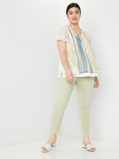 Футболка женская SAMOON by GERRY WEBER 871051-26215-9702 белая 48