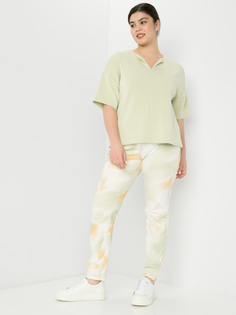 Футболка женская SAMOON by GERRY WEBER 871047-26212-5430 зеленая 48