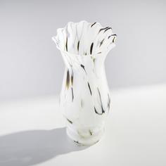 Ваза, Raritetus, для цветов с фигурным бортом, цветное стекло, Чехия, 1990-2010 гг. Однажды