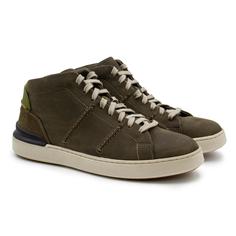 Кеды мужские Clarks CourtLite Hi 26161506 зеленые 40 EU