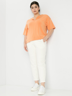 Футболка женская SAMOON by GERRY WEBER 871047-26212-6450 оранжевая 48