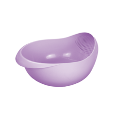 Чаша-дуршлаг большая ЧБП-01 полипропилен сиреневый Jinn