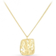 Колье из серебра с позолотой Silver wings 057d14802gp-119 40