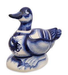 Фигурка "Утка" (Гжельский фарфор) ГЛ-836 113-7010961 Народные промыслы
