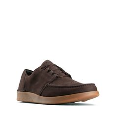 Полуботинки мужские Clarks Oakland Walk коричневые 41 EU