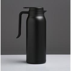 Термос-кофейник "Теним" 1.6 л, сохраняет тепло 8 ч, чёрный No Brand