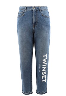 Джинсы женские TWINSET 132206 голубые 27