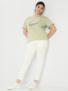 Футболка женская SAMOON by GERRY WEBER 871053-26219-5432 зеленая 50