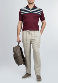 Брюки мужские Cortigiani 110281 бежевые 58 IT